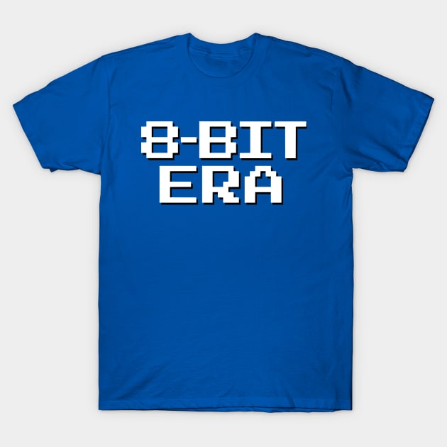 8 Bit Era T-Shirt by LateCustomer